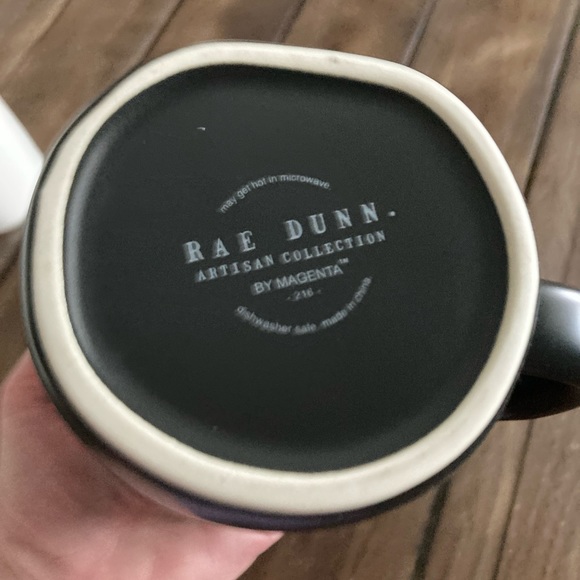 Rae Dunn GHOULS FRIEND Mug - ORANGE inside - Halloween - Ceramic - 16 oz - Picture 5 of 5